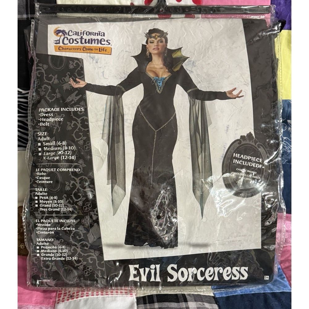 California Costumes Womens Evil Sorceress Costume Wicked Witch X-Large (12-14)
